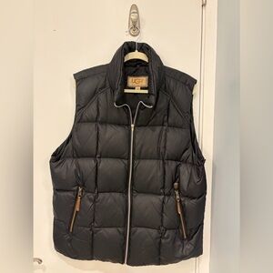 UGG Charcoal Quilted Vest